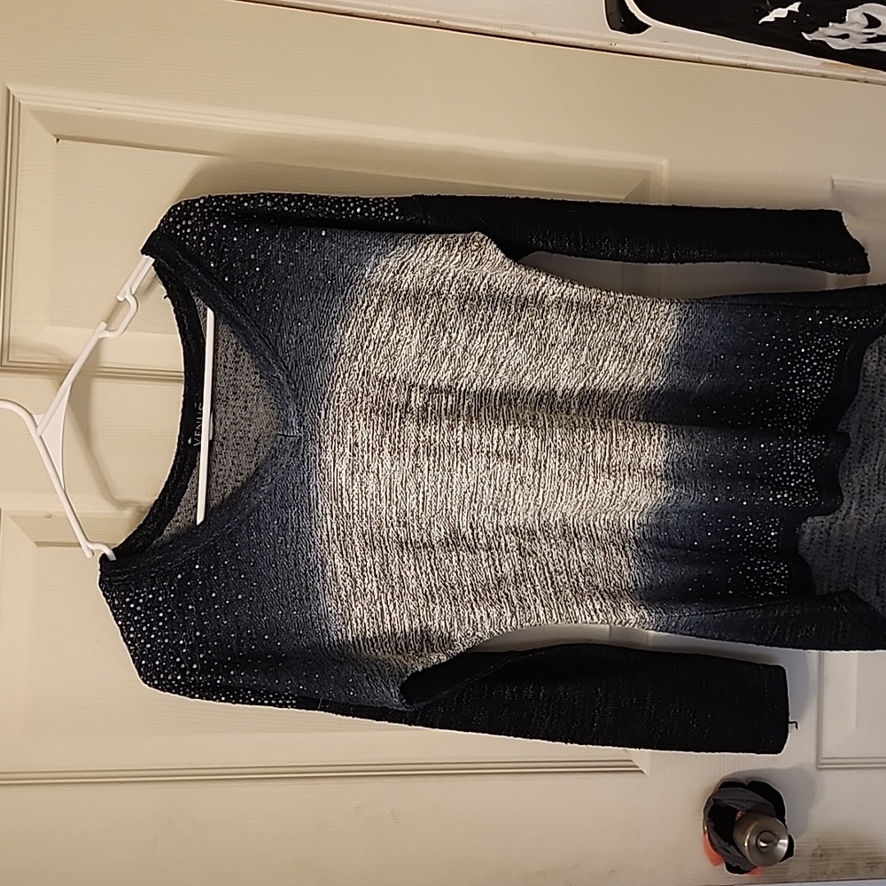 Blue ombre sweater